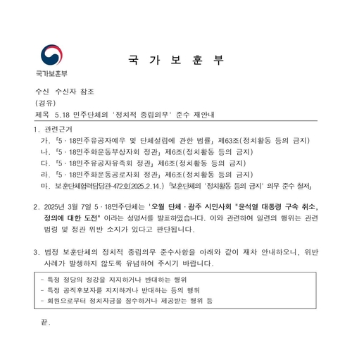 5·18 단체 